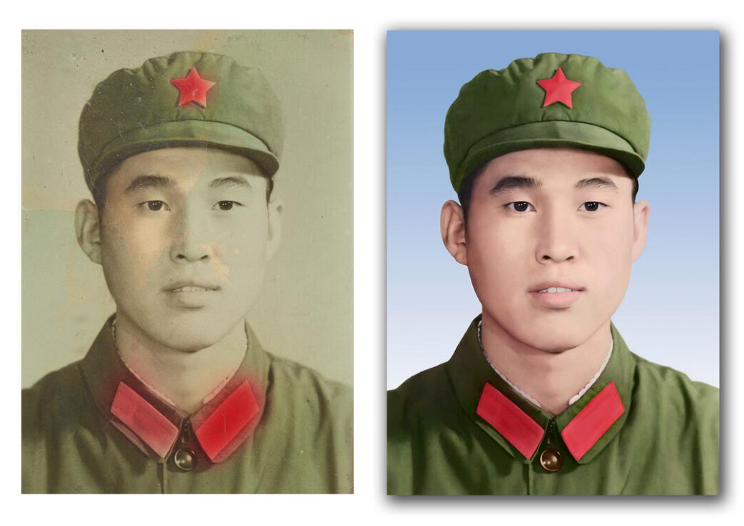 丁青破损照片修复-18