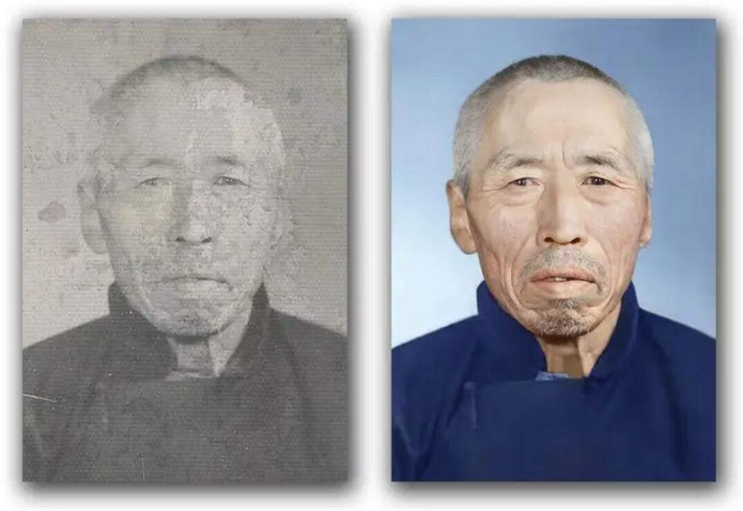 丁青破损照片修复-56